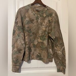Abercrombie & Fitch Men's Camouflage Crewneck Sweater
